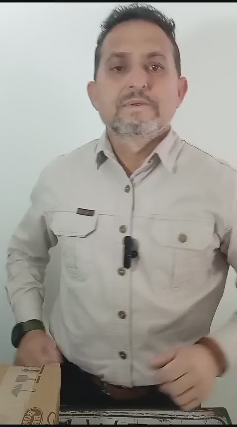 Canivete Cimo Heeler 8 Inox Cabo Madeira Com Clip - 9440/8-MAD