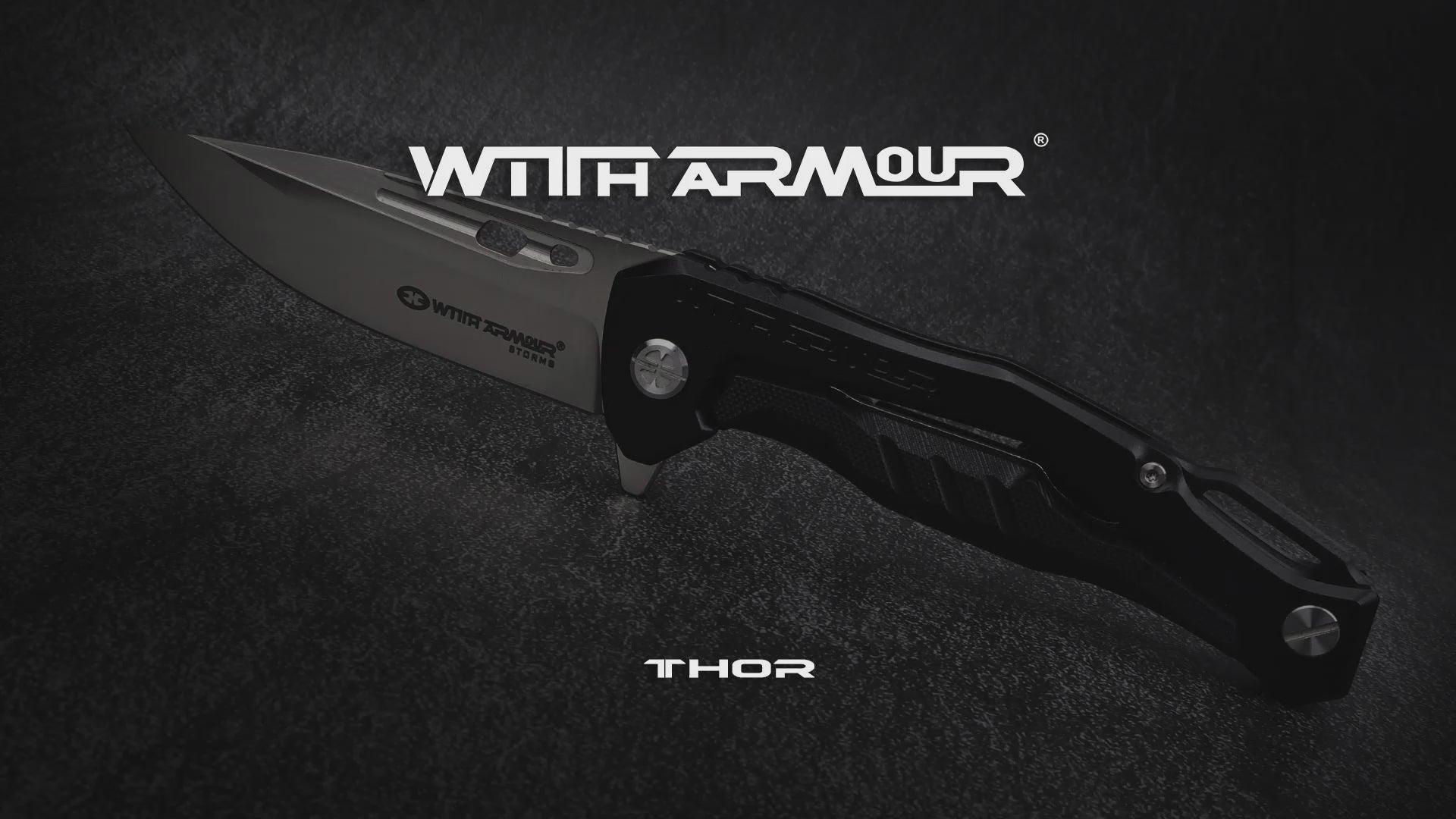 Canivete EDC Thor With Armour – Aço D2, Trava Frame Lock, Cabo G10 | Força e Precisão