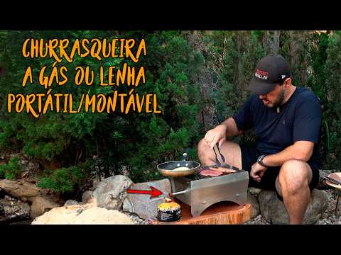 Churrasqueira Desmontável Cimo Inox Travel Com Bag - COP302