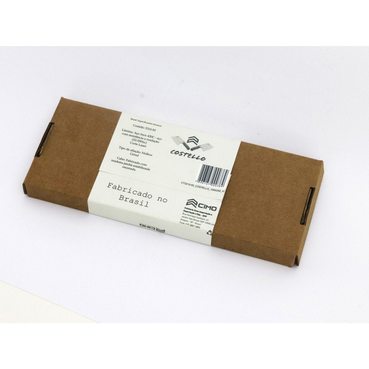 Cutelo Costello Inox Com Cabo Madeira - 3210/50