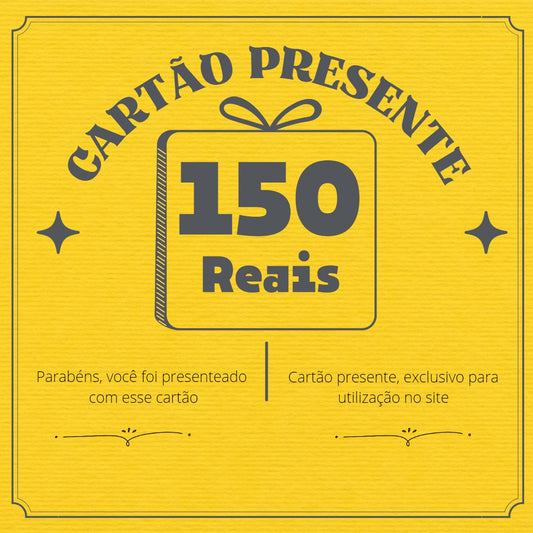 Cartão-Presente CIMO - R$ 150,00