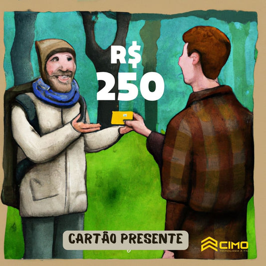 Cartão-Presente CIMO - R$ 250,00