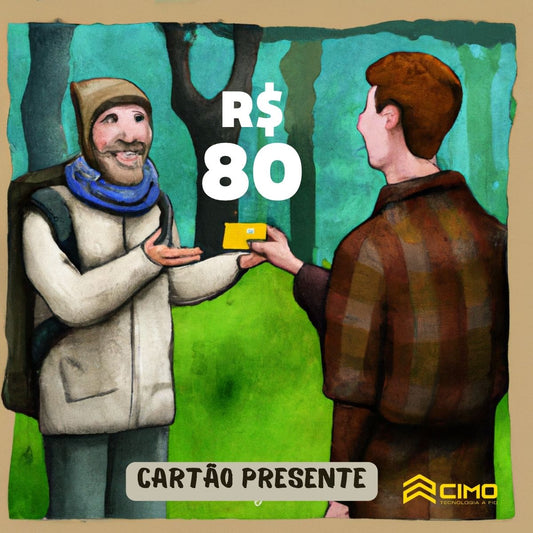 Cartão-Presente CIMO - R$ 80,00