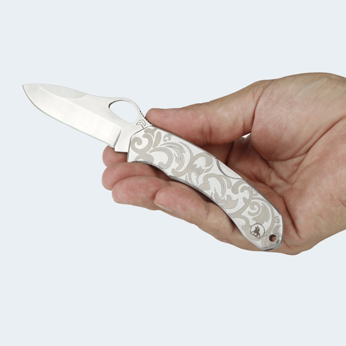 Canivete Cimo Cody Flos Inox com Clip - CY79-FL