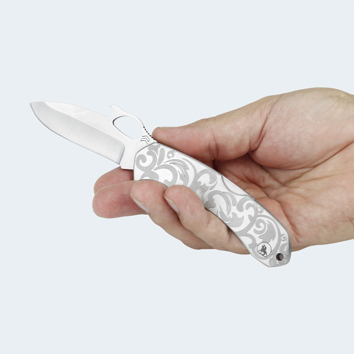 Canivete Cimo Cody Flos Saque Rapido Inox com Clip - CY79S-FL