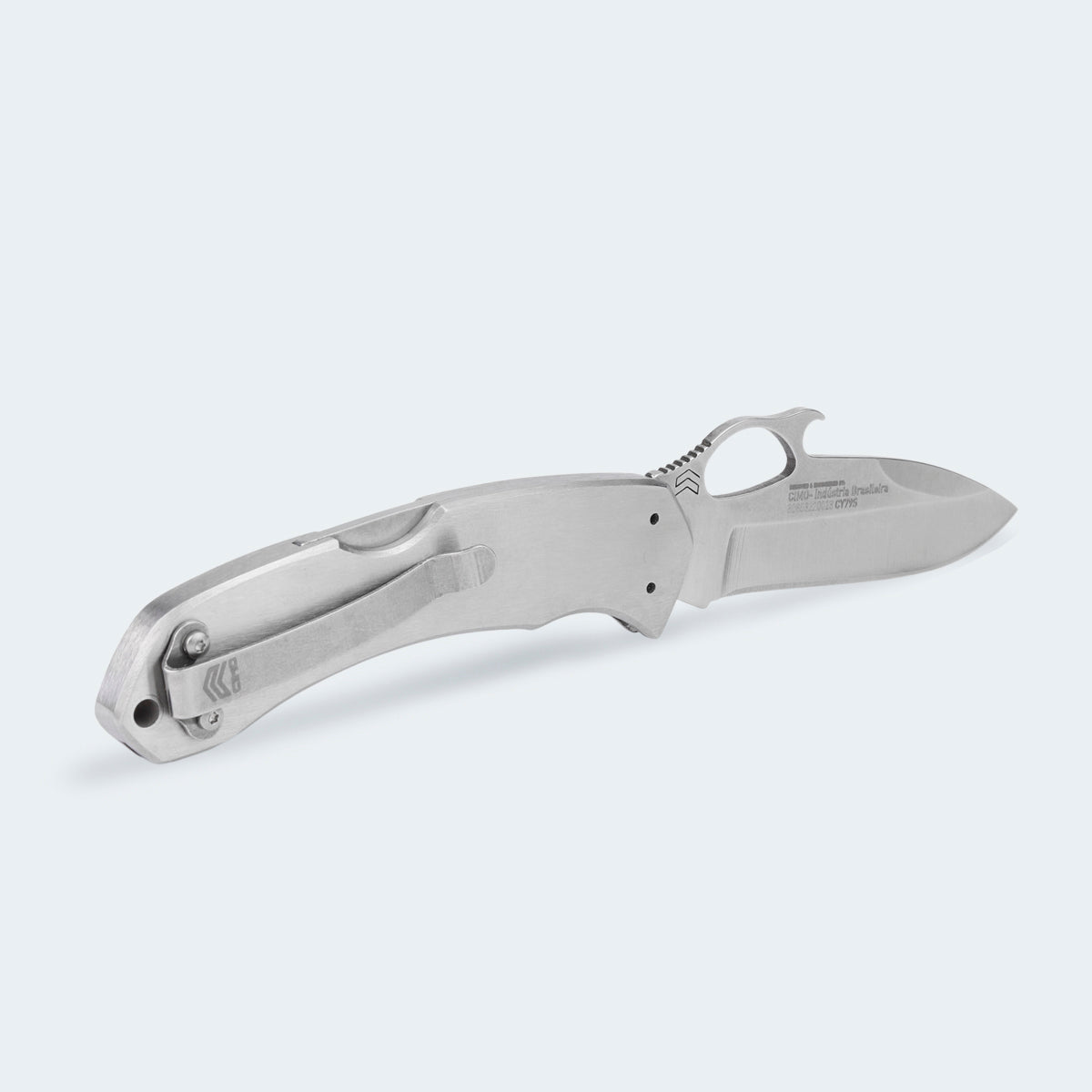 Canivete Cimo Cody Saque Rapido Inox com Clip - CY79S