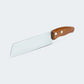 Faca Cimo Cannes Santoku 6" Inox Cabo Madeira - 2003/6