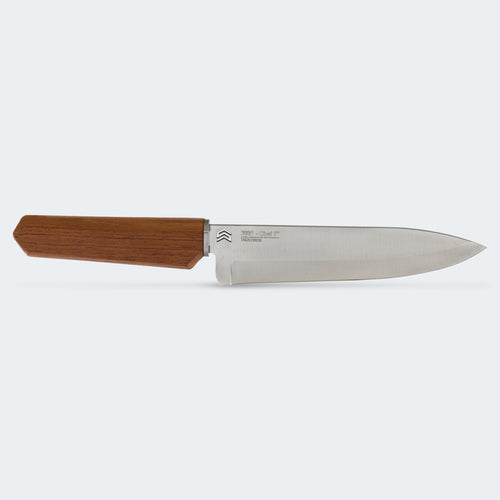 Faca Cimo Oiti Chef 7” Inox Cabo Madeira - 3001/7