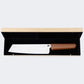 Faca Cimo Oiti Santoku 8” Inox Cabo Madeira Com Estojo - 3003/8 E