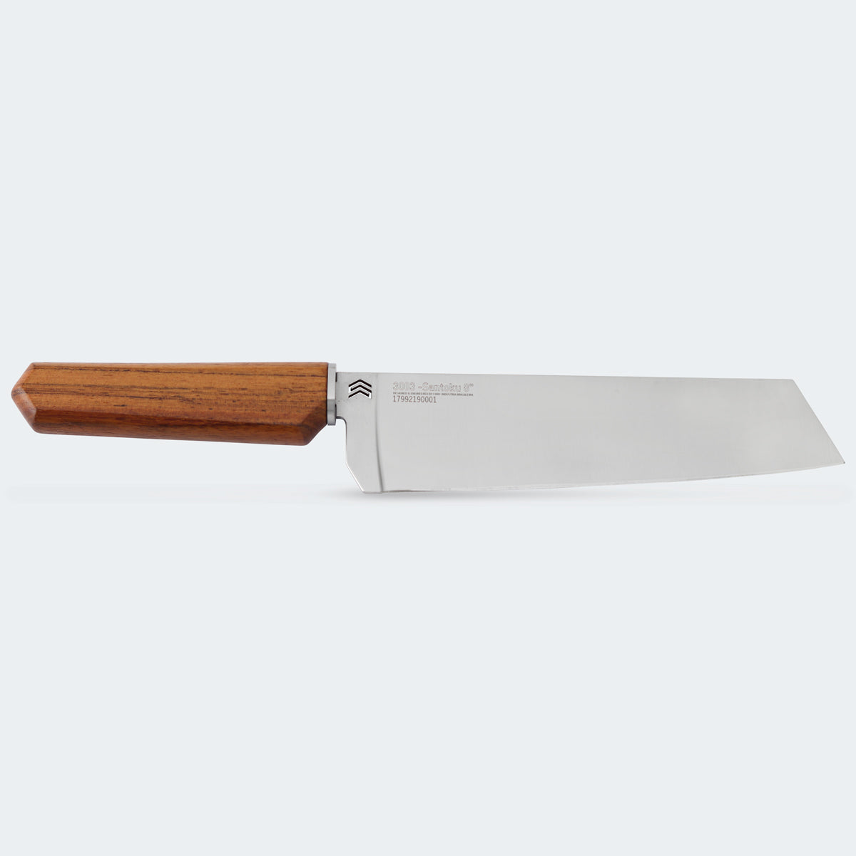 Faca Cimo Oiti Santoku 8'' Lâmina Inox Cabo Madeira