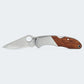 Canivete Cimo Heeler 3 Inox Cabo Madeira Com Clip - 9440/3-MAD