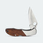 Canivete Cimo Heeler 3 Inox Cabo Madeira Com Clip - 9440/3-MAD