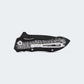 Canivete Cimo Tomahawk Tire Track Inox Cabo Alumínio - 9754/3 TT