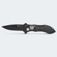 Canivete Cimo Tomahawk Wheel Wings Inox Cabo Alumínio - 9754/3 WW