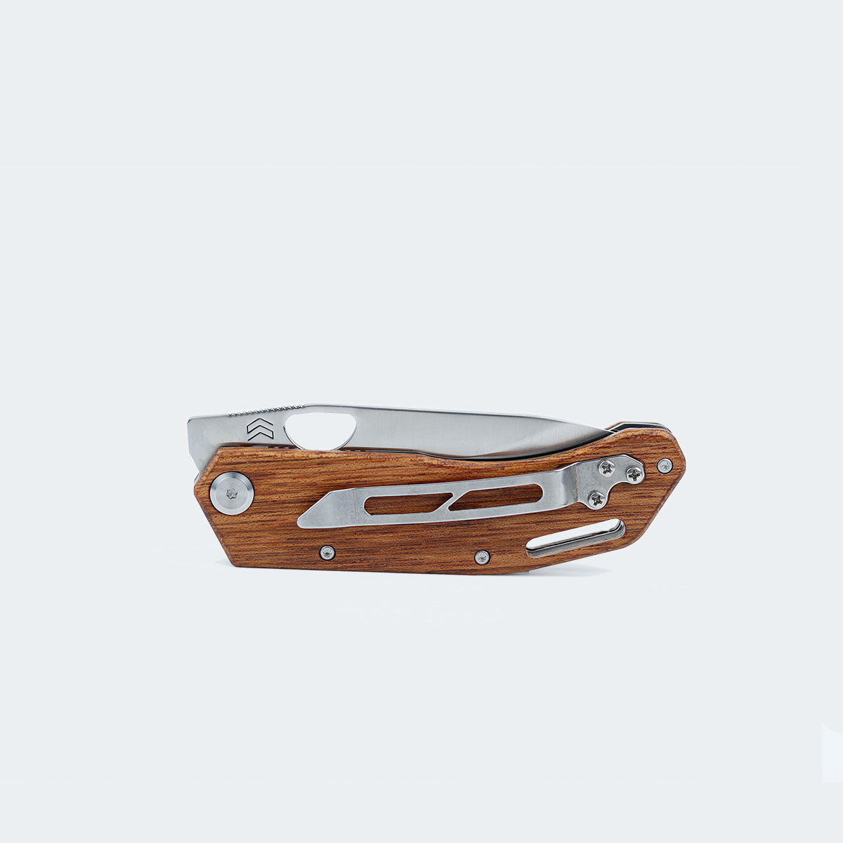 Canivete Cimo Brown Horse Roping Cabo Madeira e Clip - BH85R