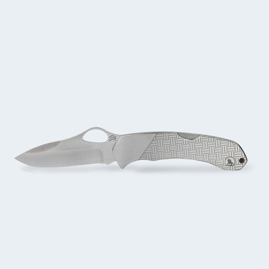Canivete Cimo Cody Tellus Inox com Clip - CY79-TE