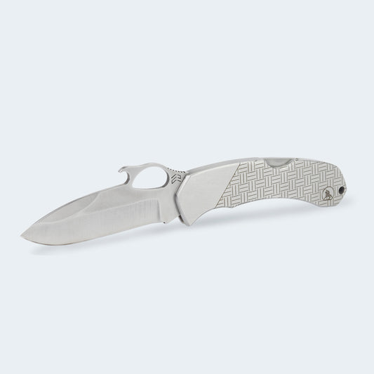 Canivete Cimo Cody Tellus Saque Rapido Inox com Clip - CY79S-TE