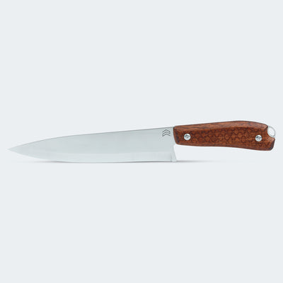 Faca Cimo Campeira Inox Cabo Madeira - CP789/8-MAD