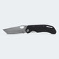Canivete Cimo Eclipse Tanto Inox Cabo Fibra de Carbono Com Clip - EC85T