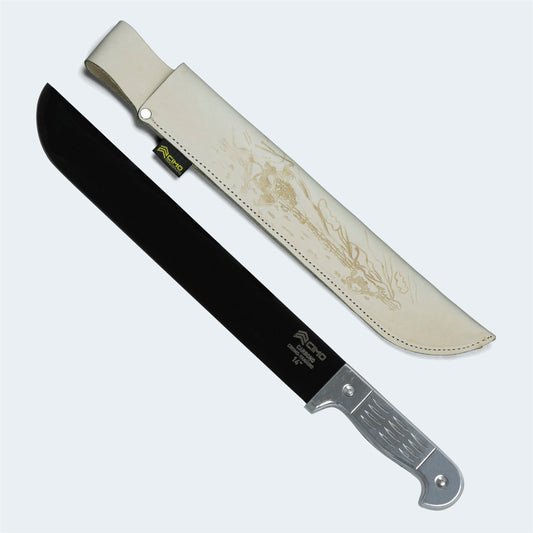Facão Cimo 14” Carbono Cabo Alumínio Com Bainha - 1040/14 C/B