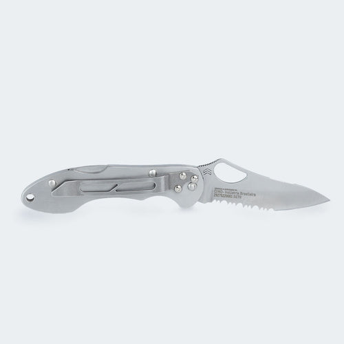 Canivete Cimo Gecko 7 Roping Inox Cabo Inox Com Clip - GE7R