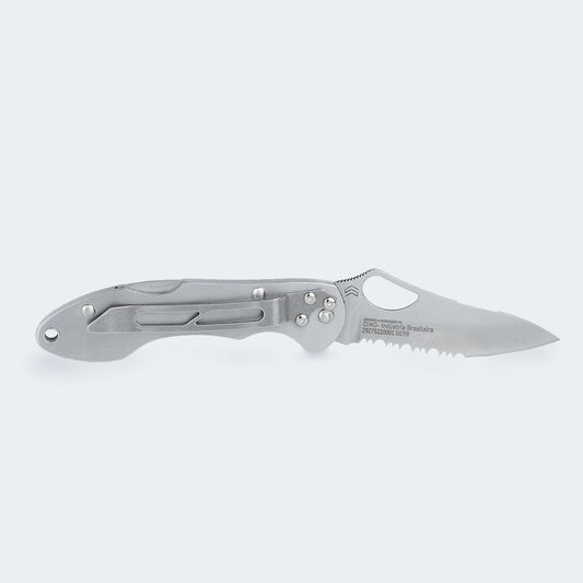 Canivete Cimo Gecko 7 Roping Inox Cabo Inox Com Clip - GE7R