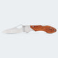 Canivete Cimo Gecko 7 Inox Cabo Madeira Com Clip - GE7-MAD