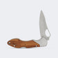 Canivete Cimo Gecko 7 Inox Cabo Madeira Com Clip - GE7-MAD