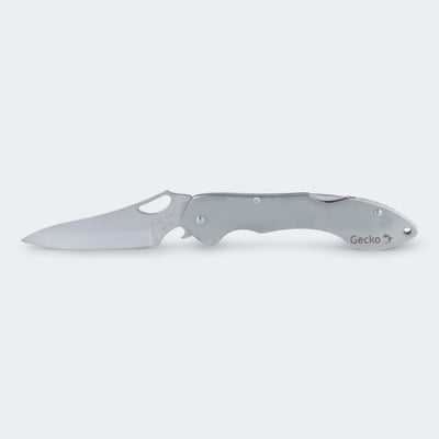Canivete Cimo Gecko 9 Inox Cabo Inox Com Clip - GE9