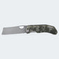 Canivete Cimo Komodo Cleaver Inox Cabo G10 Com Clip - K85C-G10