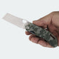 Canivete Cimo Komodo Cleaver Inox Cabo G10 Com Clip - K85C-G10