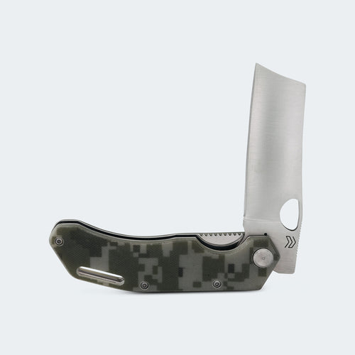 Canivete Cimo Komodo Cleaver Inox Cabo G10 Com Clip - K85C-G10
