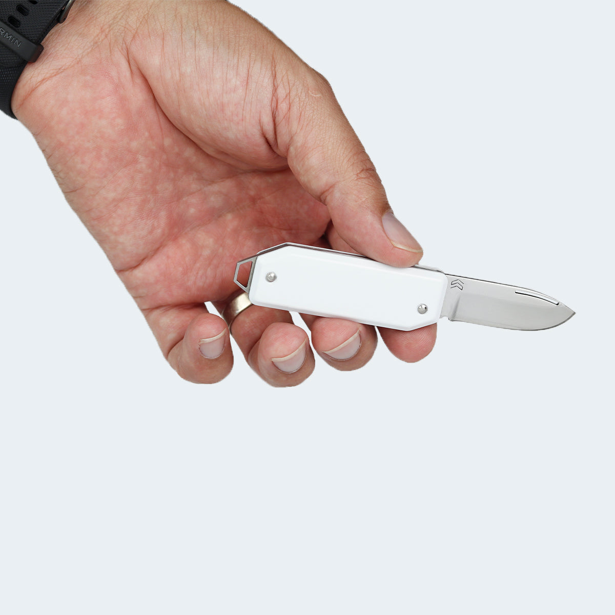 Canivete Cimo Mirim 49 Inox Cabo ABS Branco - MI49