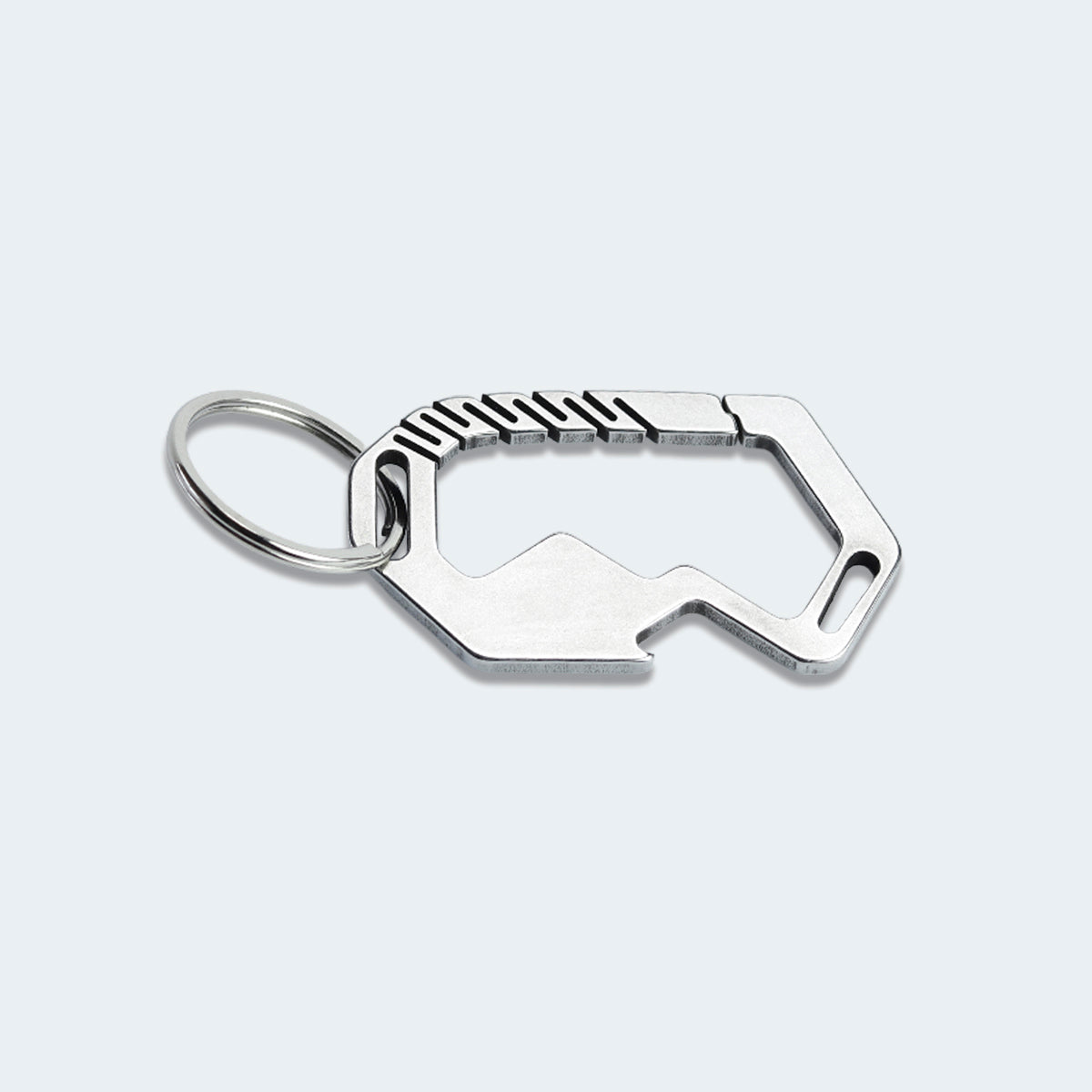 Mosquetão Holder Cimo MOBA 31 Inox com Couro Legítimo