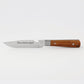 Faca Cimo Inox Cabo Inox E Madeira Com Bainha - 1655/5 I C/B
