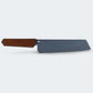 Faca Cimo Oiti Santoku 8” Black Titanium Cabo Madeira Com Estojo - 3003/8-BTI E