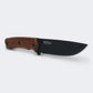 Faca Cimo Ax Borba Carbono 5" Preto Cabo Madeira Com Bainha  - 4041/5 MAD-PT