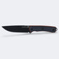 Faca Cimo Ax Borba Carbono 5” Preto Cabo Rigiflex Cyber Com Bainha - 4041/5 RFCY-PT