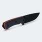 Faca Cimo Ax Borba Carbono 5” Preto Cabo Rigiflex Cyber Com Bainha - 4041/5 RFCY-PT