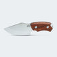 Faca Cimo Braba I Inox Cabo Madeira Com Bainha - BR189-MAD