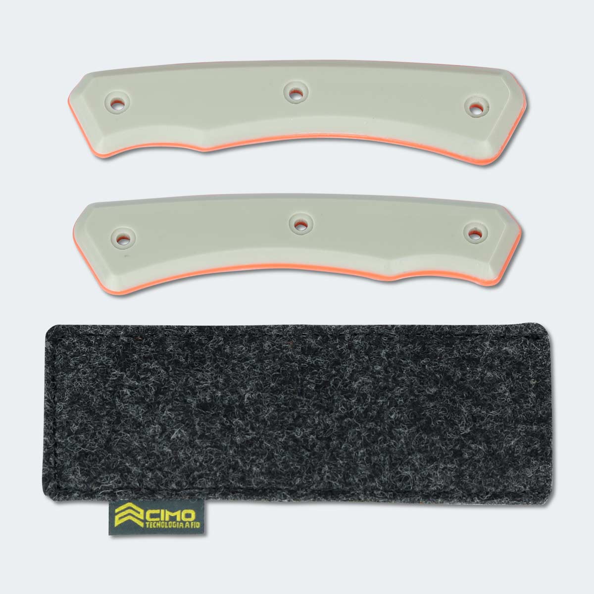 Cabo Conjunto Rigiflex Coyote Laranja/Bege Machado Ax - 4000 RFCO-250