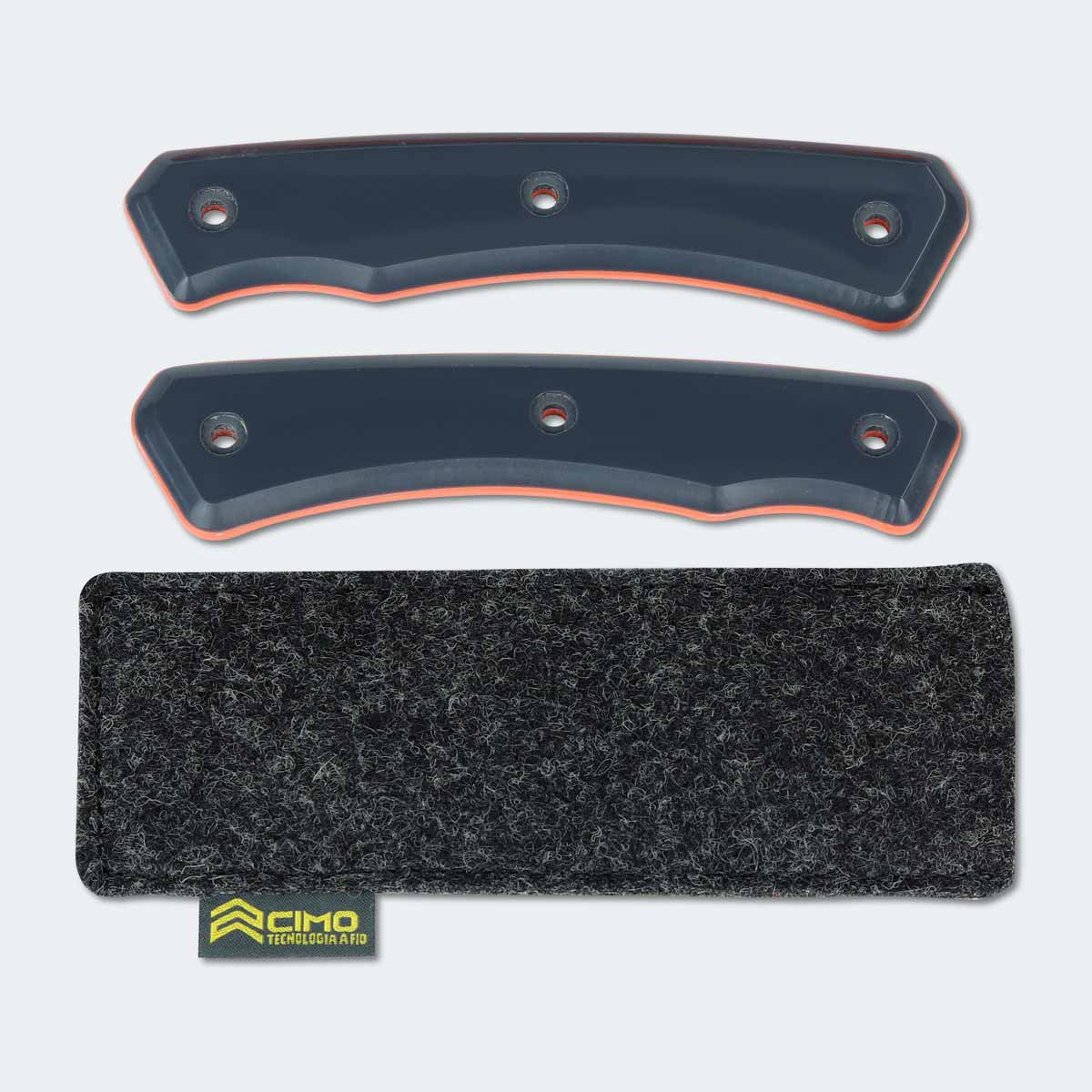Cabo Conjunto Rigiflex Cyber Laranja/Cinza Machado Ax - 4000 RFCY-250