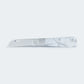 Canivete Cimo Inox Cabo Acrílico Branco Com Clip - 20/3 CLIP