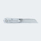Canivete Cimo Inox Cabo Acrílico Branco Com Clip - 20/3 CLIP