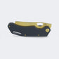 Canivete Cimo Eclipse Cleaver Gold Titanium Fibra Carbono Com Clip - EC85C-GTI