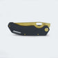 Canivete Cimo Eclipse Tanto Gold Titanium Fibra Carbono Com Clip - EC85T-GTI