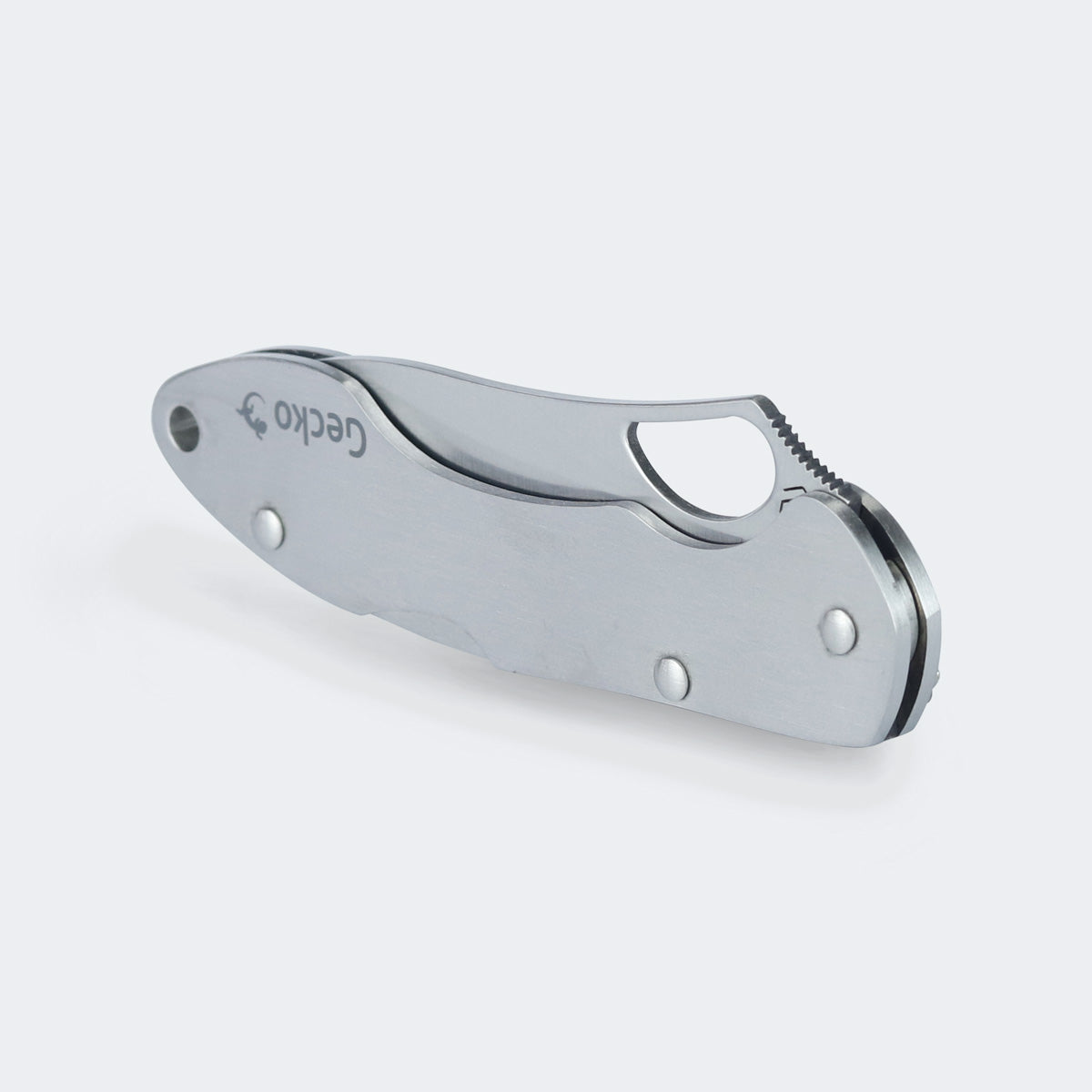 Canivete Gecko 7 Cabo Inox Com Clip - GE7 | Aço 420 C – Cimo