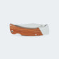 Canivete Cimo Huffero 80 Inox Cabo Madeira Com Clip - H80-MAD