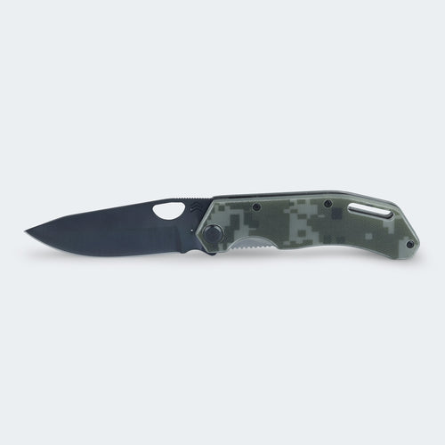 Canivete Cimo Komodo Black Titanium Cabo G10 Com Clip - K85-G10-BTI