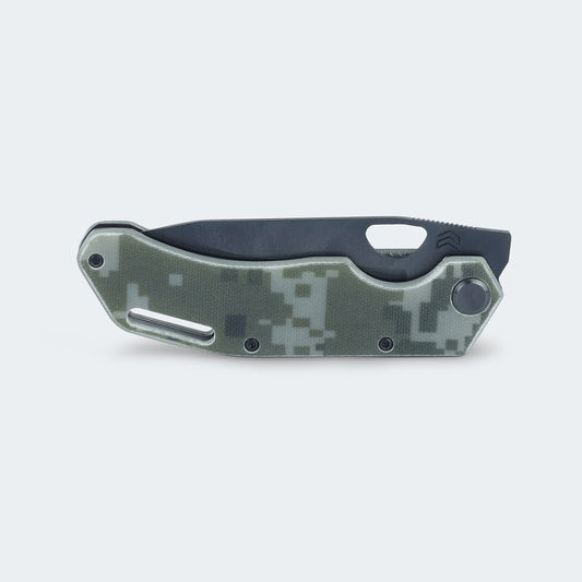 Canivete Cimo Komodo Black Titanium Cabo G10 Com Clip - K85-G10-BTI